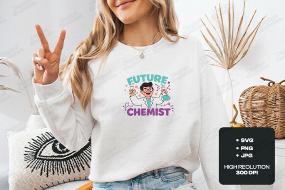 Future Chemist Cute Science Design