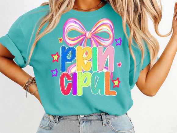 Principal Preppy School Coquette T-Shirt Graphics